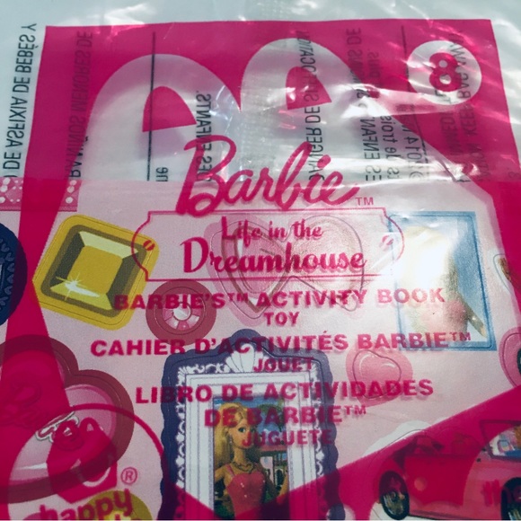 Barbie Life in the Dreamhouse Barbie’s Activity Book Toy 2014 Mattel McDonald’s - Picture 3 of 7